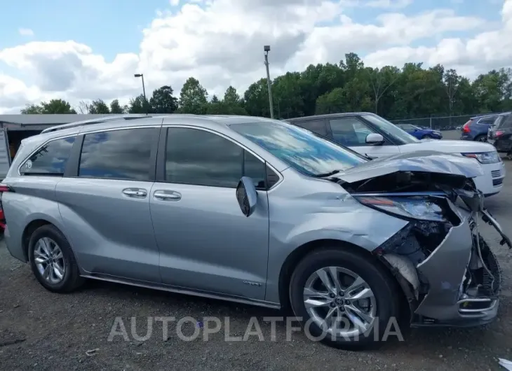 TOYOTA SIENNA 2021 vin 5TDZRKEC5MS020081 from auto auction Iaai