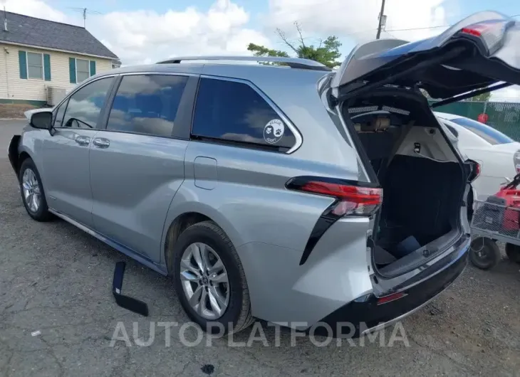 TOYOTA SIENNA 2021 vin 5TDZRKEC5MS020081 from auto auction Iaai