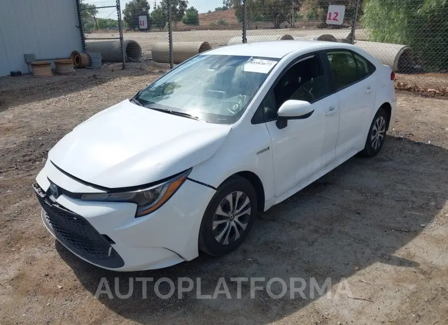 TOYOTA COROLLA 2021 vin JTDEAMDE9MJ032400 from auto auction Iaai