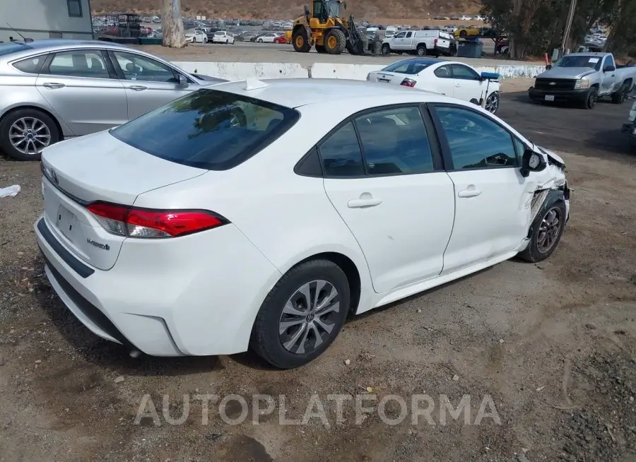 TOYOTA COROLLA 2021 vin JTDEAMDE9MJ032400 from auto auction Iaai