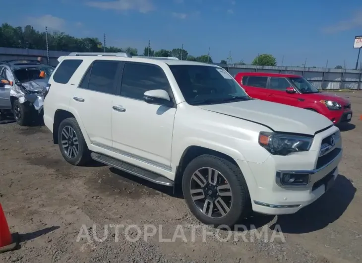 TOYOTA 4RUNNER 2016 vin JTEBU5JR3G5400389 from auto auction Iaai