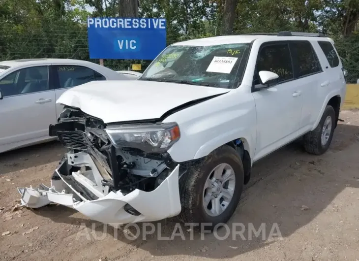 TOYOTA 4RUNNER 2023 vin JTEEU5JR6P5278608 from auto auction Iaai