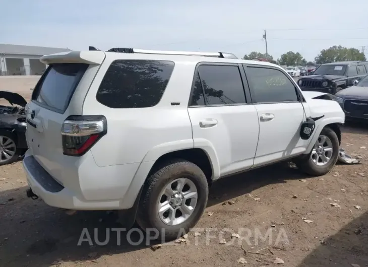 TOYOTA 4RUNNER 2023 vin JTEEU5JR6P5278608 from auto auction Iaai