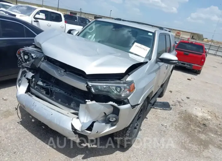 TOYOTA 4RUNNER 2021 vin JTEFU5JR6M5242496 from auto auction Iaai