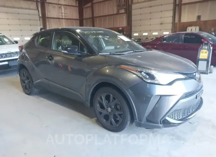 TOYOTA C-HR 2021 vin JTNKHMBX4M1122746 from auto auction Iaai