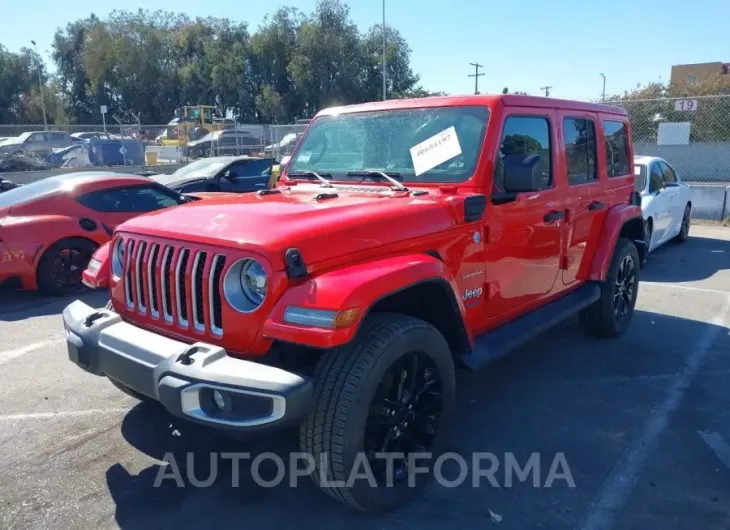 JEEP WRANGLER 4XE 2021 vin 1C4JJXP67MW758117 from auto auction Iaai