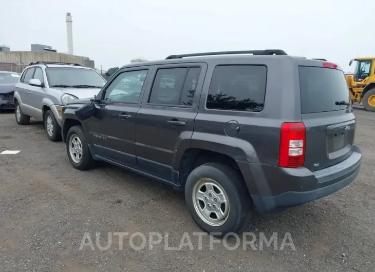 JEEP PATRIOT 2016 vin 1C4NJPBA0GD811950 from auto auction Iaai