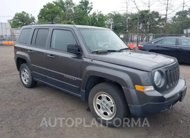 JEEP PATRIOT 2016 vin 1C4NJPBA0GD811950 from auto auction Iaai