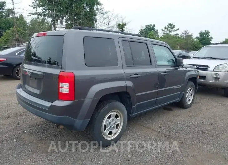 JEEP PATRIOT 2016 vin 1C4NJPBA0GD811950 from auto auction Iaai