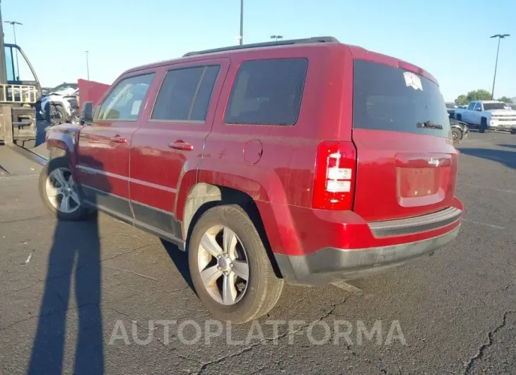 JEEP PATRIOT 2016 vin 1C4NJPBB4GD600629 from auto auction Iaai