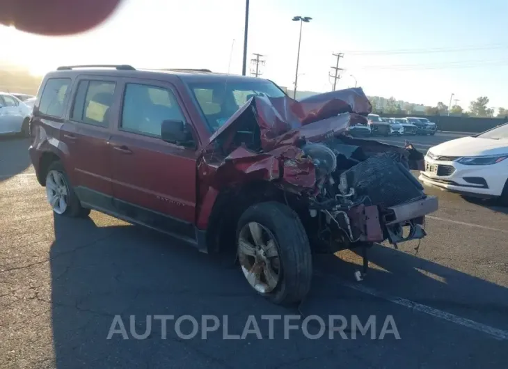 JEEP PATRIOT 2016 vin 1C4NJPBB4GD600629 from auto auction Iaai