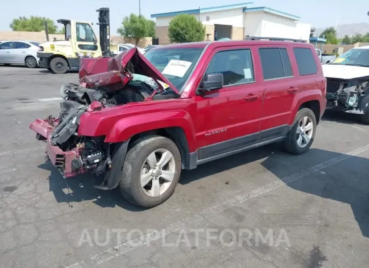 JEEP PATRIOT 2016 vin 1C4NJPBB4GD600629 from auto auction Iaai