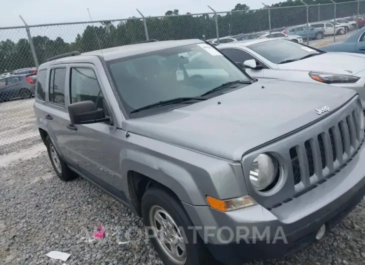 JEEP PATRIOT 2015 vin 1C4NJPBB9FD274342 from auto auction Iaai