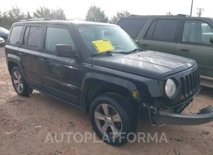 JEEP PATRIOT 2017 vin 1C4NJRFB0HD195795 from auto auction Iaai