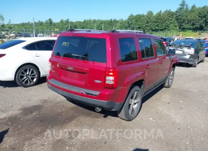 JEEP PATRIOT 2017 vin 1C4NJRFB2HD162619 from auto auction Iaai