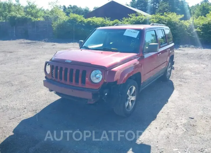 JEEP PATRIOT 2017 vin 1C4NJRFB2HD162619 from auto auction Iaai