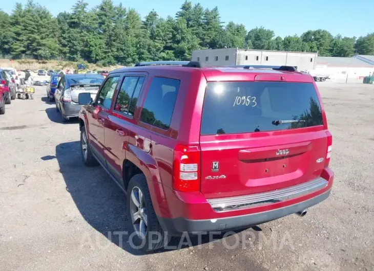 JEEP PATRIOT 2017 vin 1C4NJRFB2HD162619 from auto auction Iaai