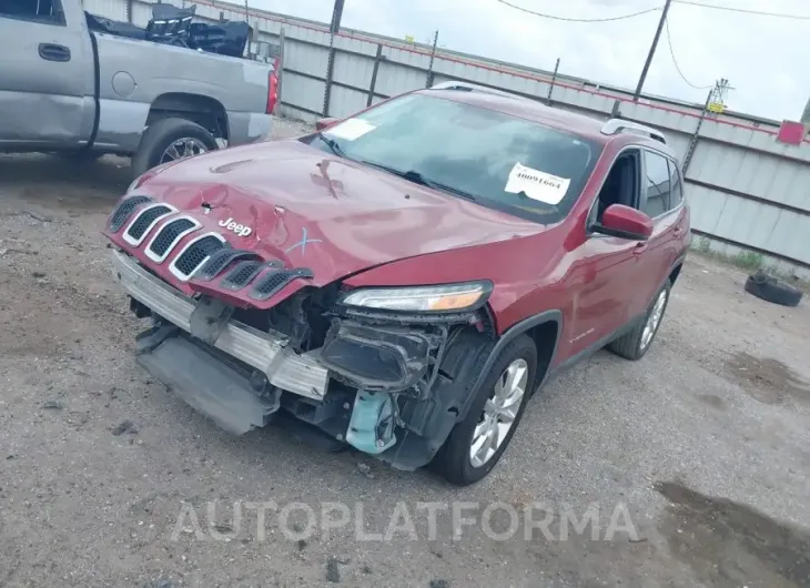 JEEP CHEROKEE 2015 vin 1C4PJLDB4FW500225 from auto auction Iaai