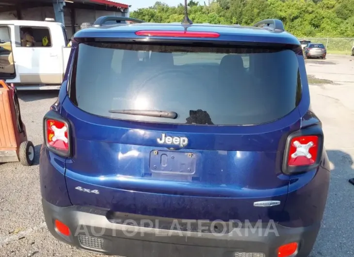 JEEP RENEGADE 2017 vin ZACCJBBB5HPG49481 from auto auction Iaai