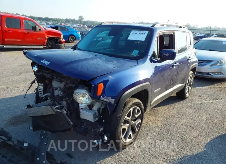 JEEP RENEGADE 2017 vin ZACCJBBB5HPG49481 from auto auction Iaai