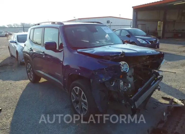 JEEP RENEGADE 2017 vin ZACCJBBB5HPG49481 from auto auction Iaai