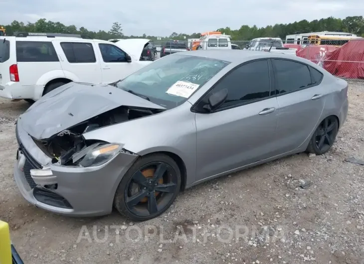 DODGE DART 2015 vin 1C3CDFBB6FD421584 from auto auction Iaai