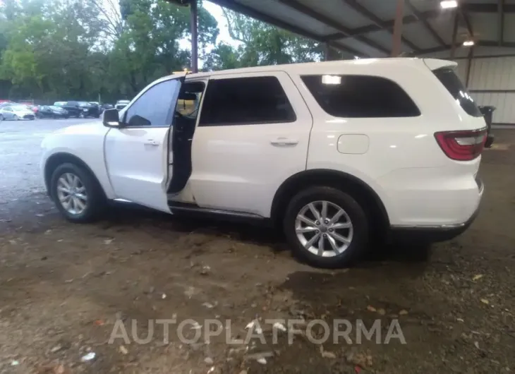 DODGE DURANGO 2015 vin 1C4RDHAG4FC100776 from auto auction Iaai