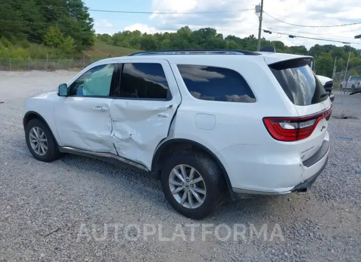 DODGE DURANGO 2021 vin 1C4RDJAGXMC602406 from auto auction Iaai