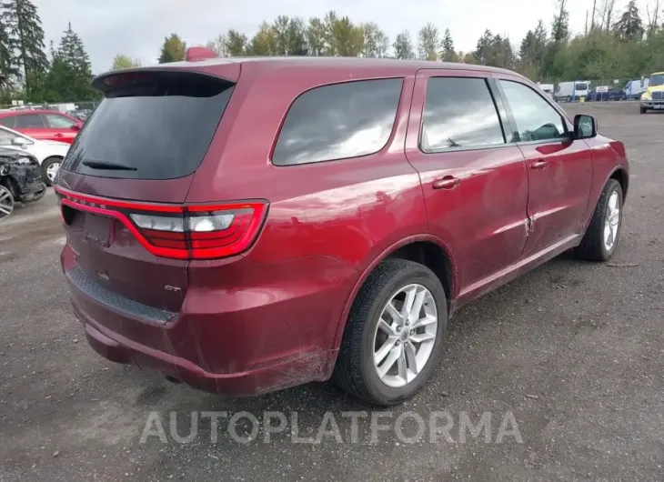 DODGE DURANGO 2022 vin 1C4RDJDG5NC136221 from auto auction Iaai