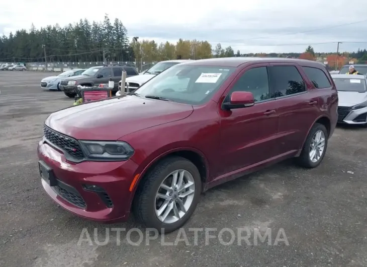 DODGE DURANGO 2022 vin 1C4RDJDG5NC136221 from auto auction Iaai