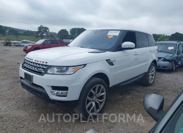 LAND ROVER RANGE ROVER SPORT 2016 vin SALWR2EFXGA576636 from auto auction Iaai