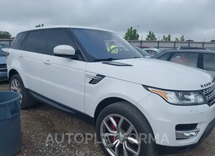 LAND ROVER RANGE ROVER SPORT 2016 vin SALWR2EFXGA576636 from auto auction Iaai