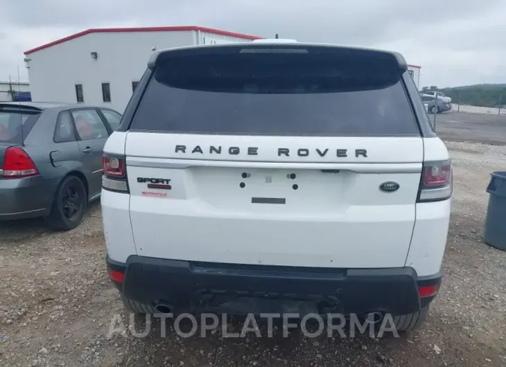 LAND ROVER RANGE ROVER SPORT 2016 vin SALWR2EFXGA576636 from auto auction Iaai