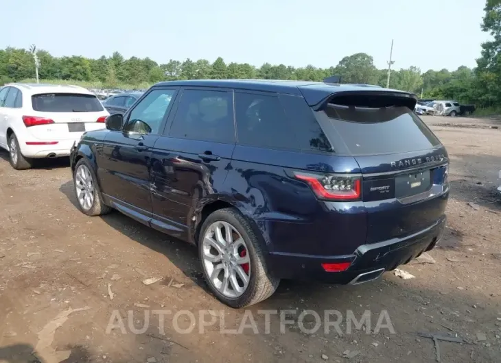 LAND ROVER RANGE ROVER SPORT 2021 vin SALWR2SE5MA773009 from auto auction Iaai