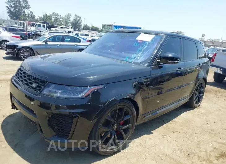 LAND ROVER RANGE ROVER SPORT 2019 vin SALWZ2SE2KA871895 from auto auction Iaai