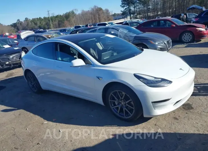 TESLA MODEL 3 2018 vin 5YJ3E1EB9JF181455 from auto auction Iaai