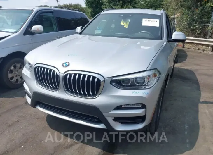 BMW X3 2019 vin 5UXTR7C53KLR49898 from auto auction Iaai