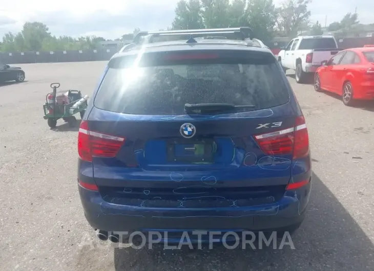 BMW X3 2017 vin 5UXWX9C39H0W76201 from auto auction Iaai