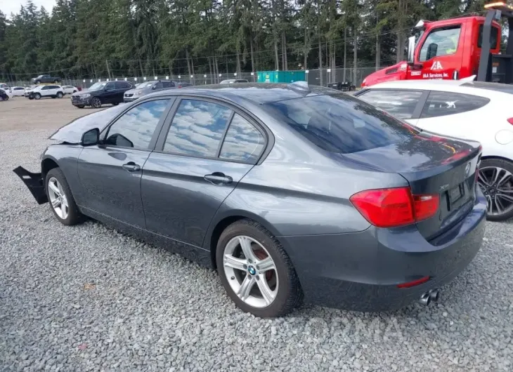 BMW 328I  2015 vin WBA3B5C53FF962131 from auto auction Iaai