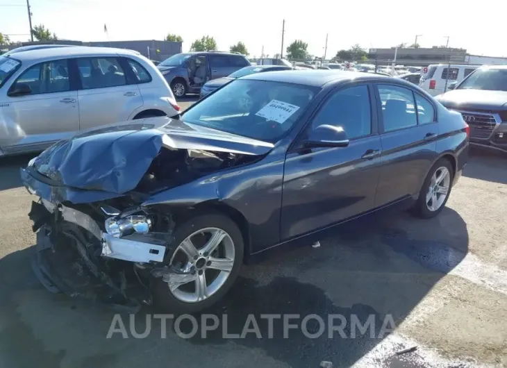 BMW 328I  2015 vin WBA3C1C59FK123128 from auto auction Iaai