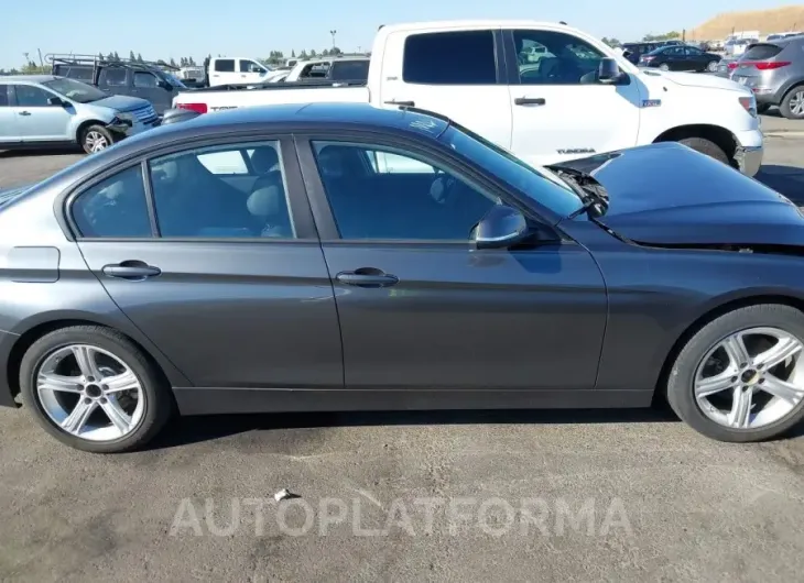 BMW 328I  2015 vin WBA3C1C59FK123128 from auto auction Iaai