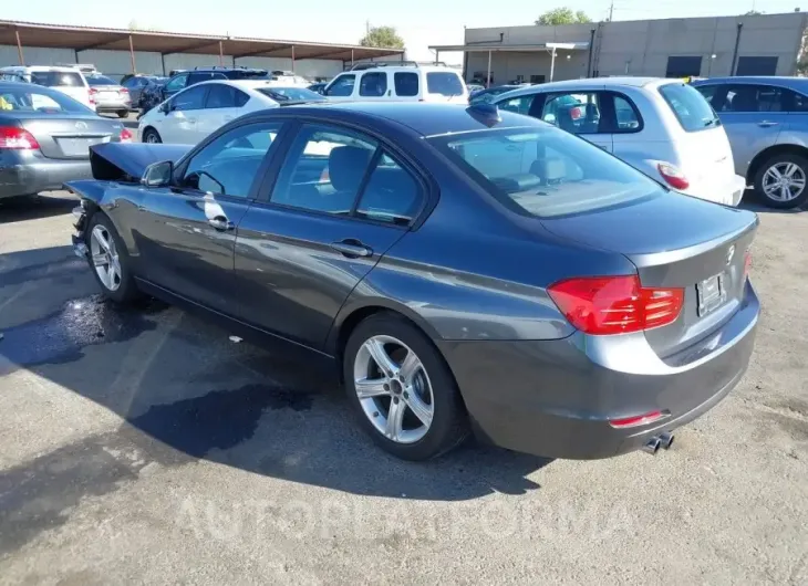 BMW 328I  2015 vin WBA3C1C59FK123128 from auto auction Iaai