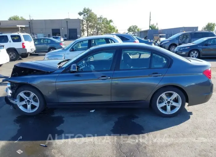 BMW 328I  2015 vin WBA3C1C59FK123128 from auto auction Iaai