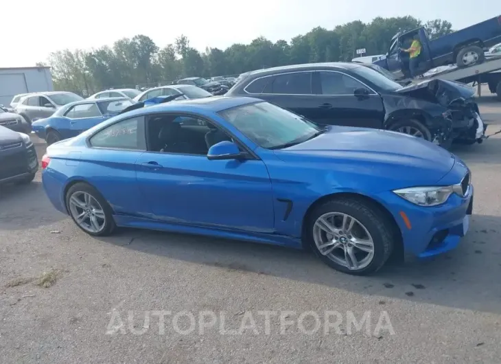 BMW 428I 2016 vin WBA3N9C54GK249827 from auto auction Iaai