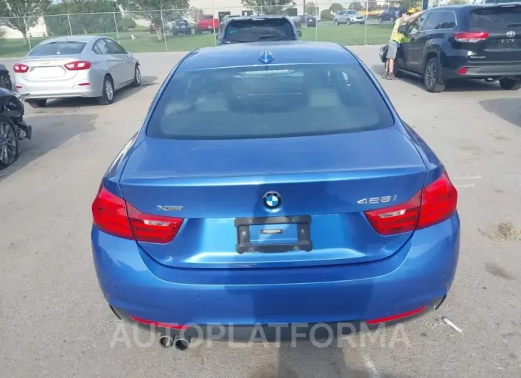 BMW 428I 2016 vin WBA3N9C54GK249827 from auto auction Iaai