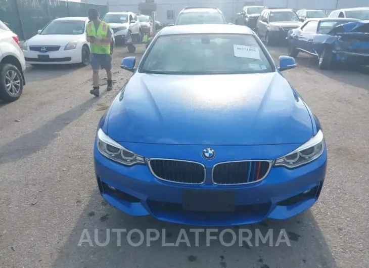 BMW 428I 2016 vin WBA3N9C54GK249827 from auto auction Iaai