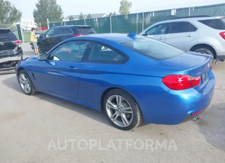 BMW 428I 2016 vin WBA3N9C54GK249827 from auto auction Iaai