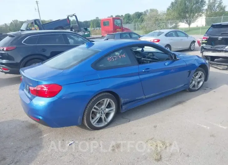 BMW 428I 2016 vin WBA3N9C54GK249827 from auto auction Iaai