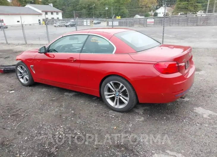 BMW 435I 2015 vin WBA3T7C53F5A36961 from auto auction Iaai