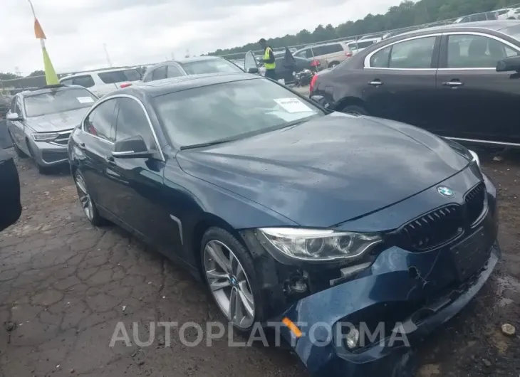 BMW 428 GRAN COUPE 2015 vin WBA4A9C54FGL86302 from auto auction Iaai